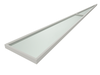 Seitenkeil matt weiß