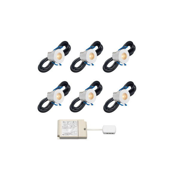 Durchdacht LED Einbaustrahler, 6er Set