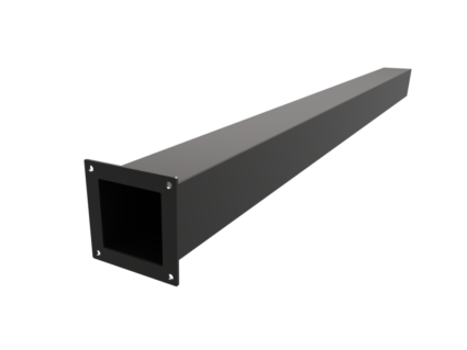 Pfosten matt anthrazit, 2500mm