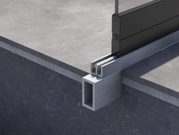 Fundament Unterkonstruktion 1 - Spurig