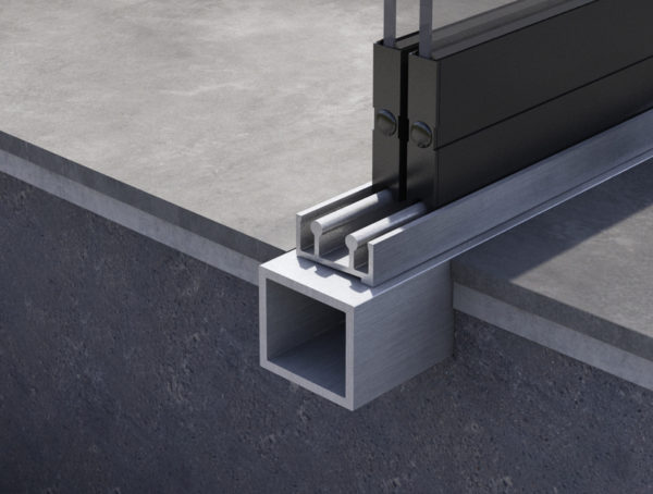 Fundament Unterkonstruktion 2 - Spurig