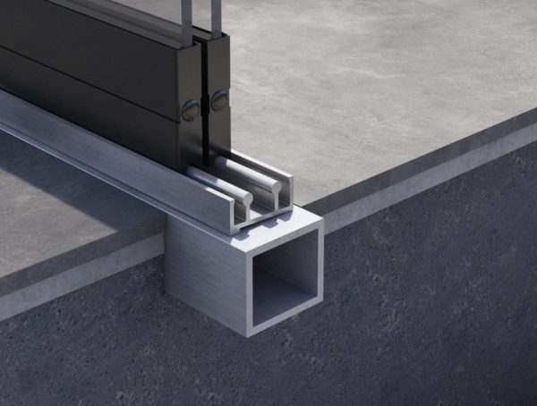 Fundament Unterkonstruktion 2 - Spurig