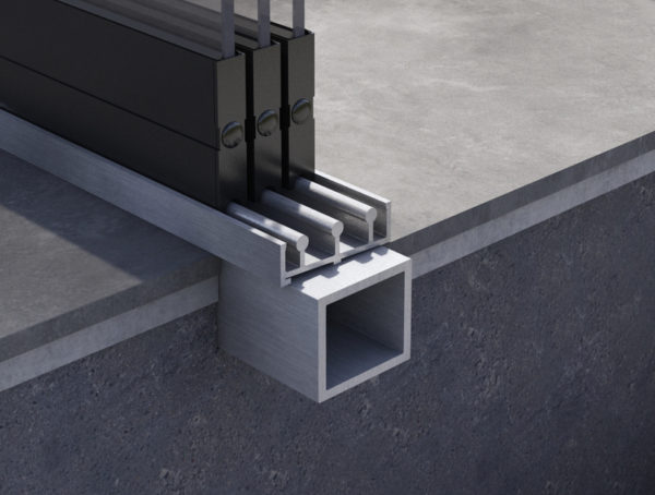 Fundament Unterkonstruktion 3 - Spurig