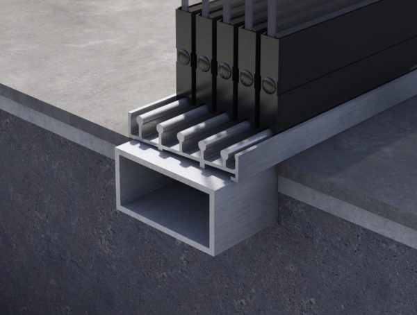 Fundament Unterkonstruktion 5 - Spurig