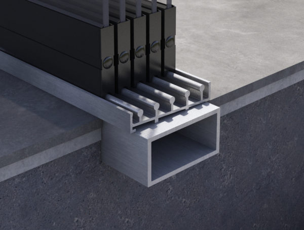 Fundament Unterkonstruktion 5 - Spurig