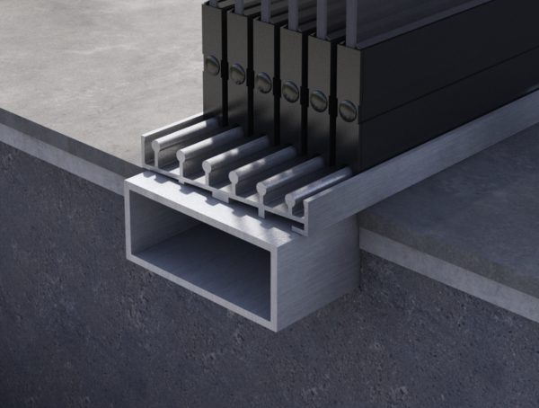 Fundament Unterkonstruktion 6 - Spurig