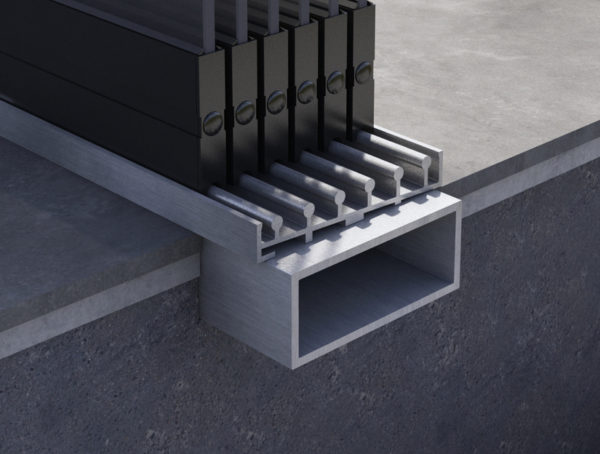 Fundament Unterkonstruktion 6 - Spurig