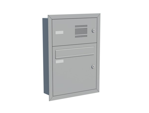 Alu Vordach 160 cm mit Seitenteil links