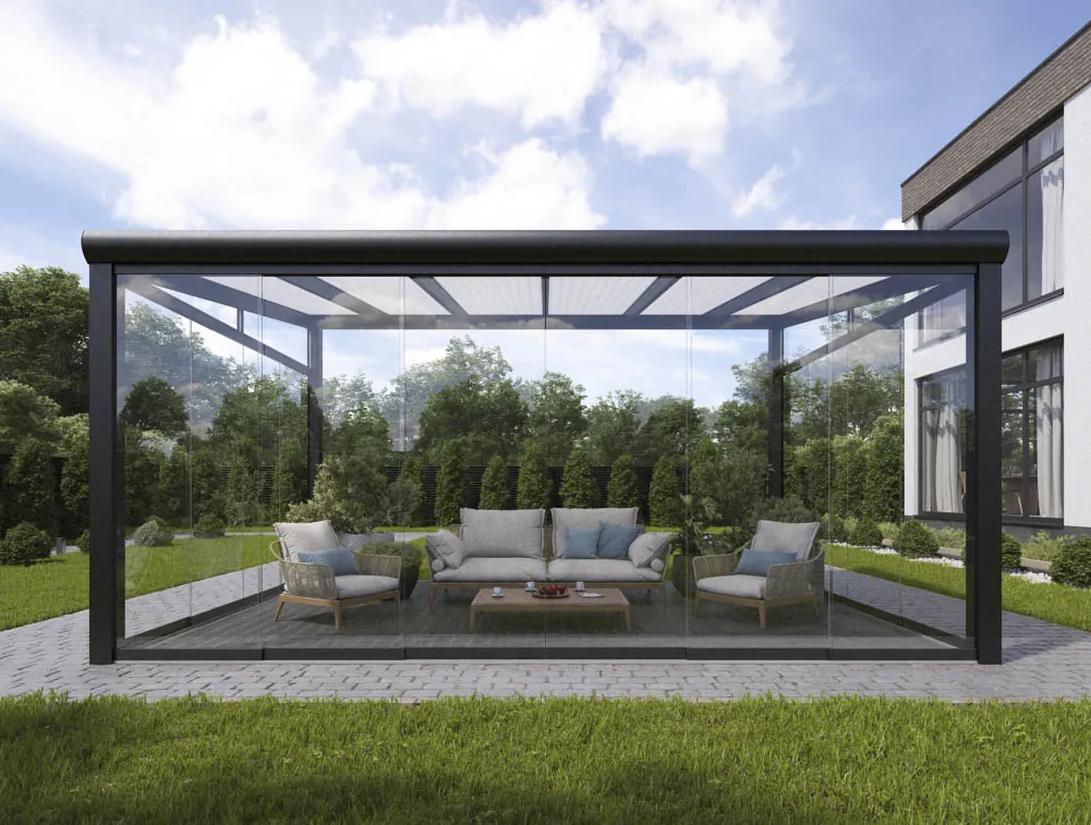 Wintergärten vom Marktführer für Bausatz-Überdachungen