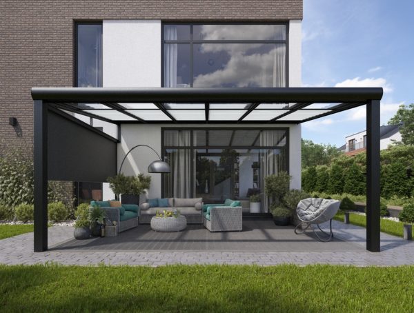 Senkrechtmarkise seitlich