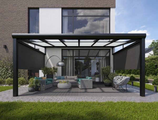 Senkrechtmarkise seitlich